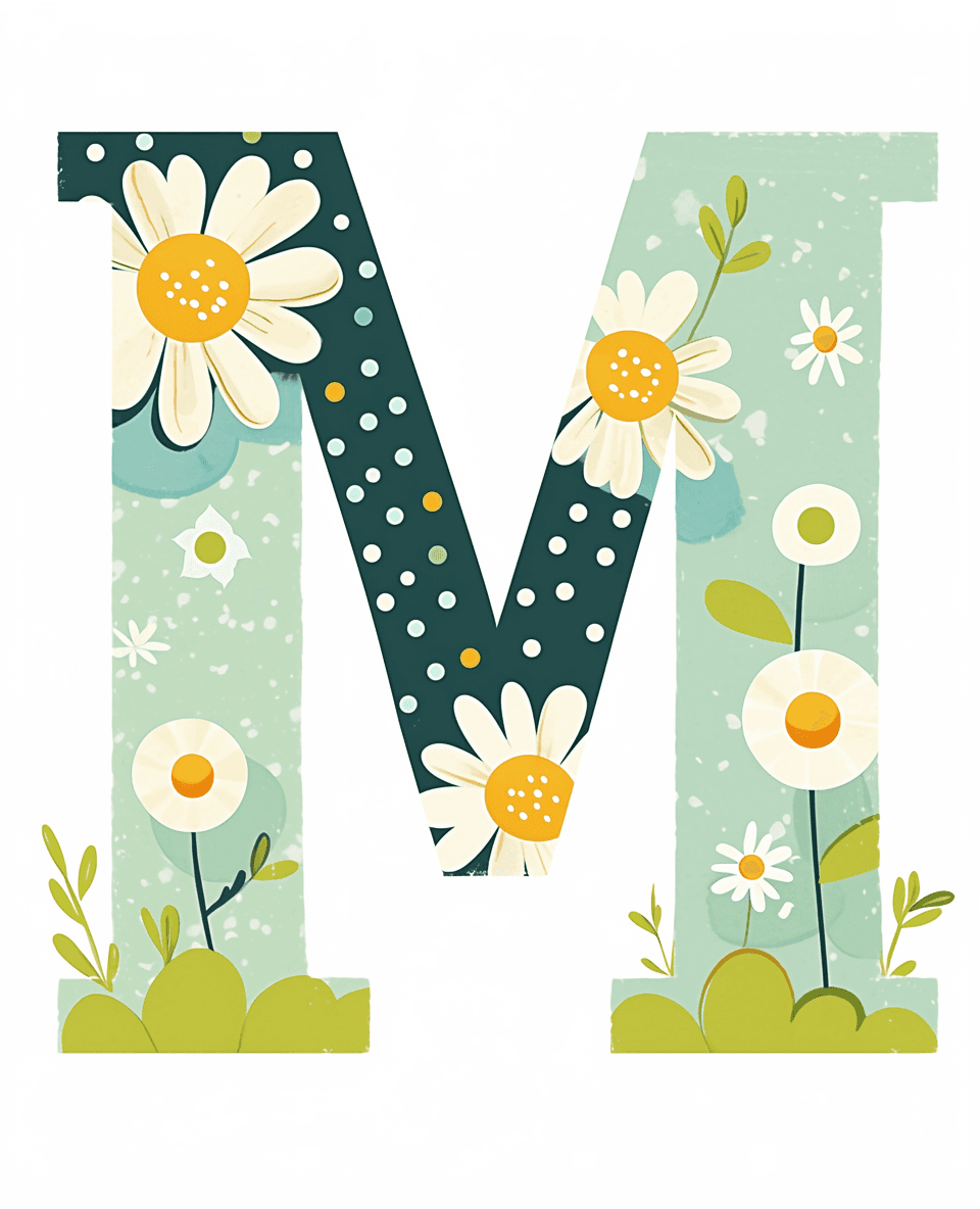 Letter 084 original repeating artwork