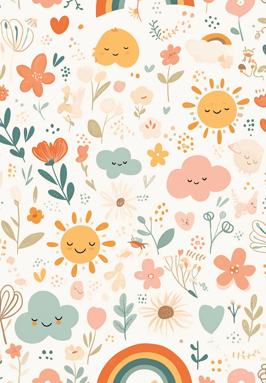 Fresh Bloom 608 original repeating artwork