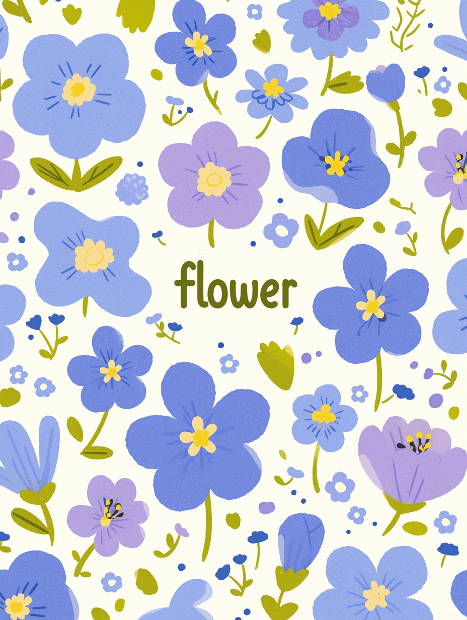 Fresh Bloom 606 original repeating artwork