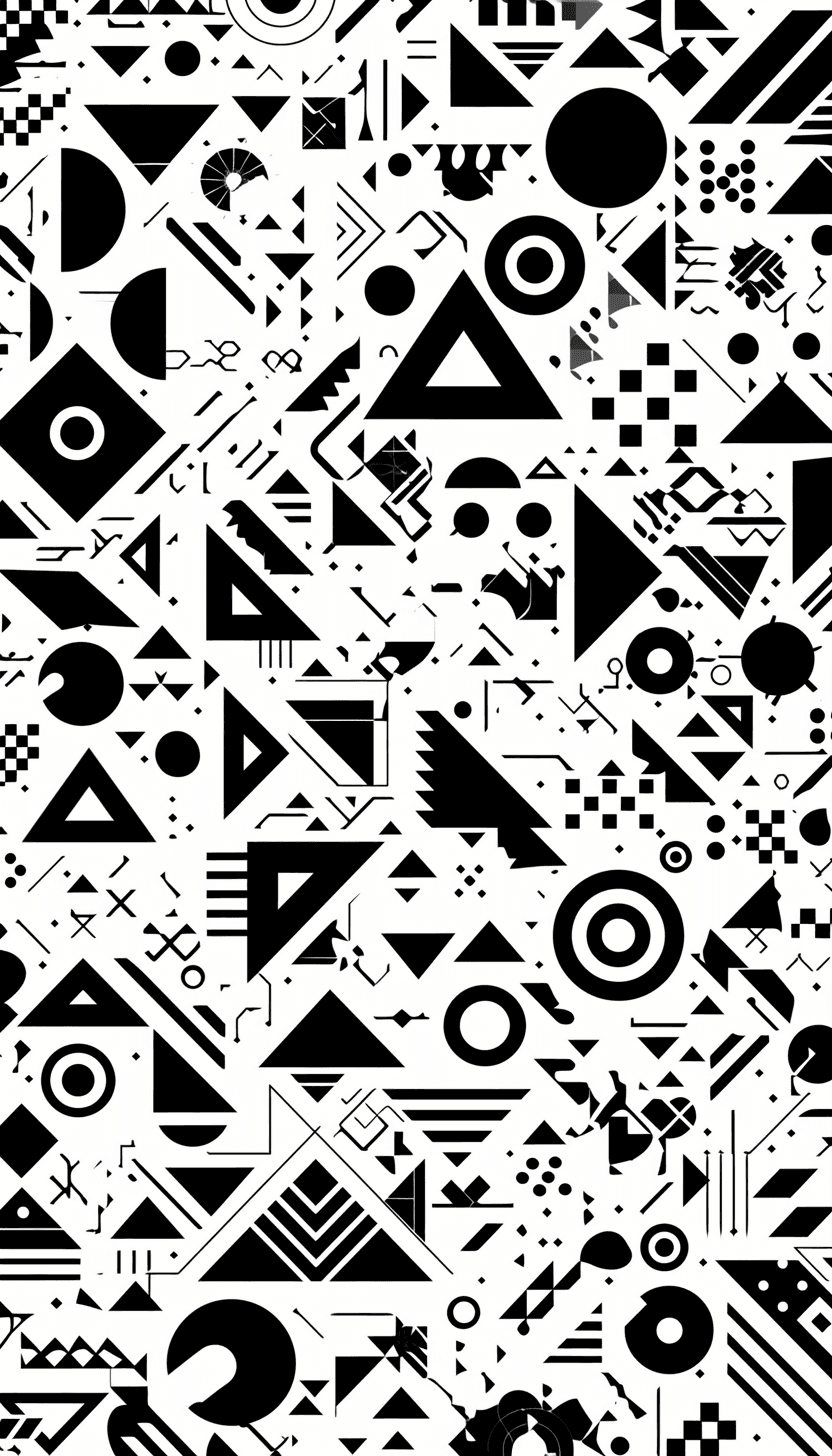 Geo Avenue original repeating artwork