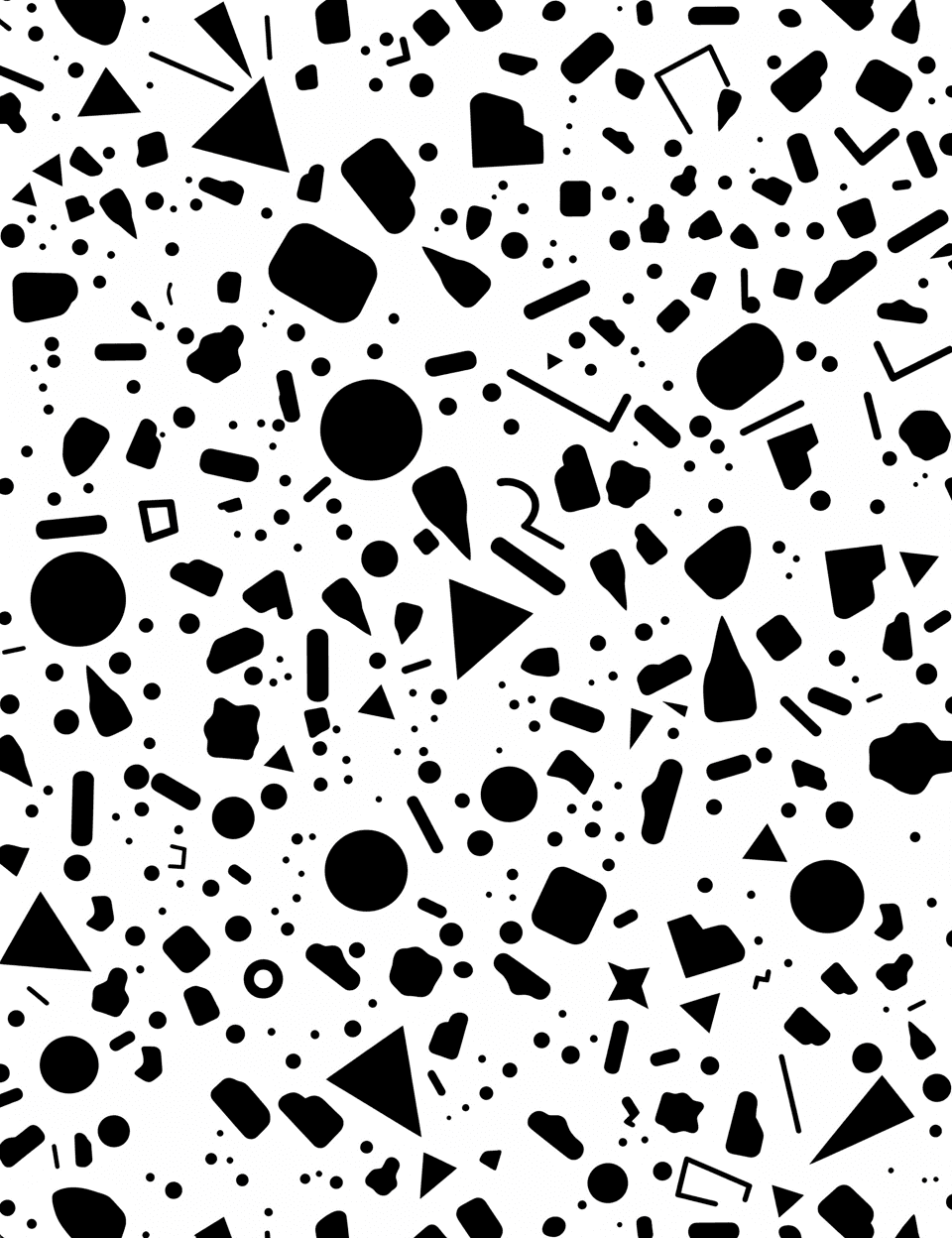 Geo Street original repeating artwork