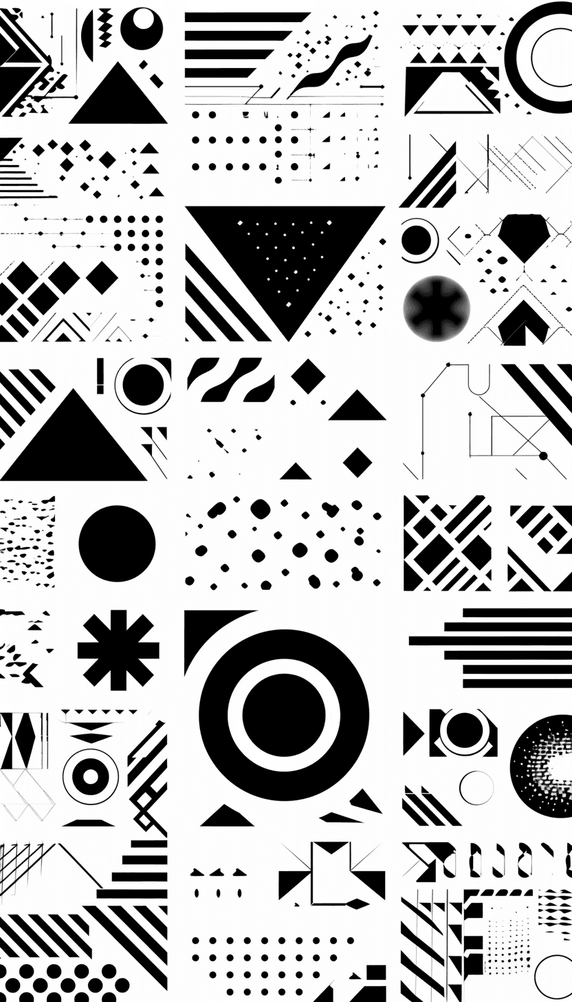Geo Party original repeating artwork