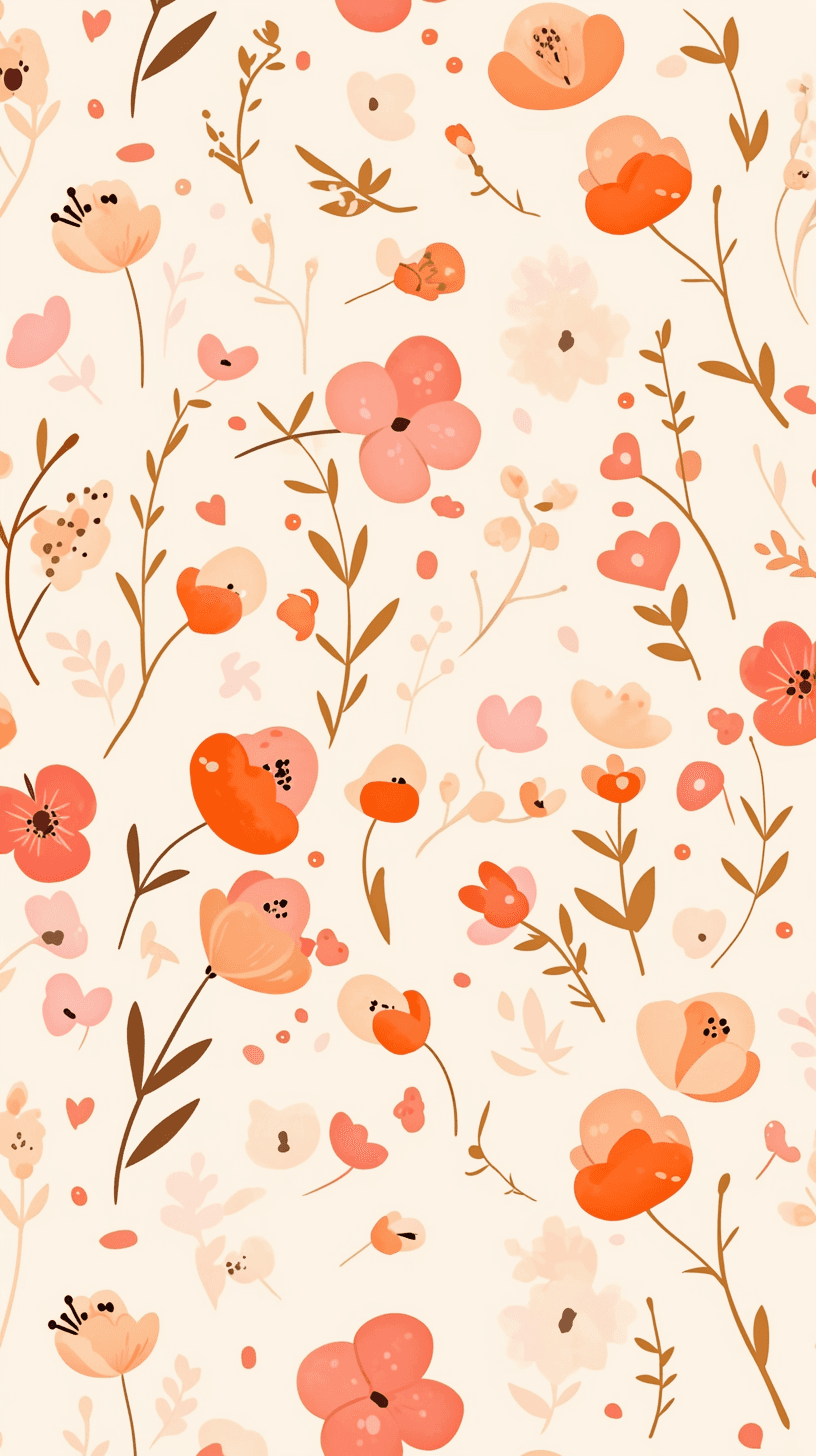 Fresh Bloom 687 original repeating artwork