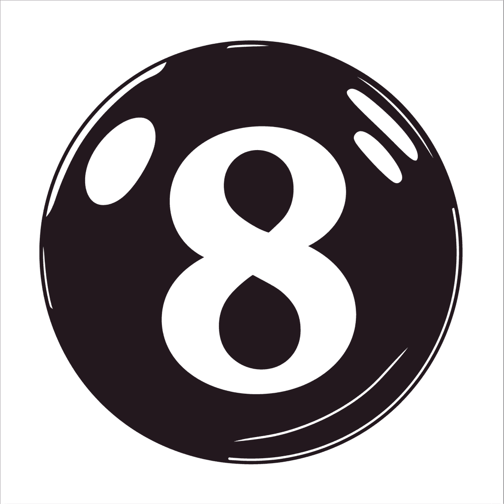 Eight Ball Squad original repeating artwork