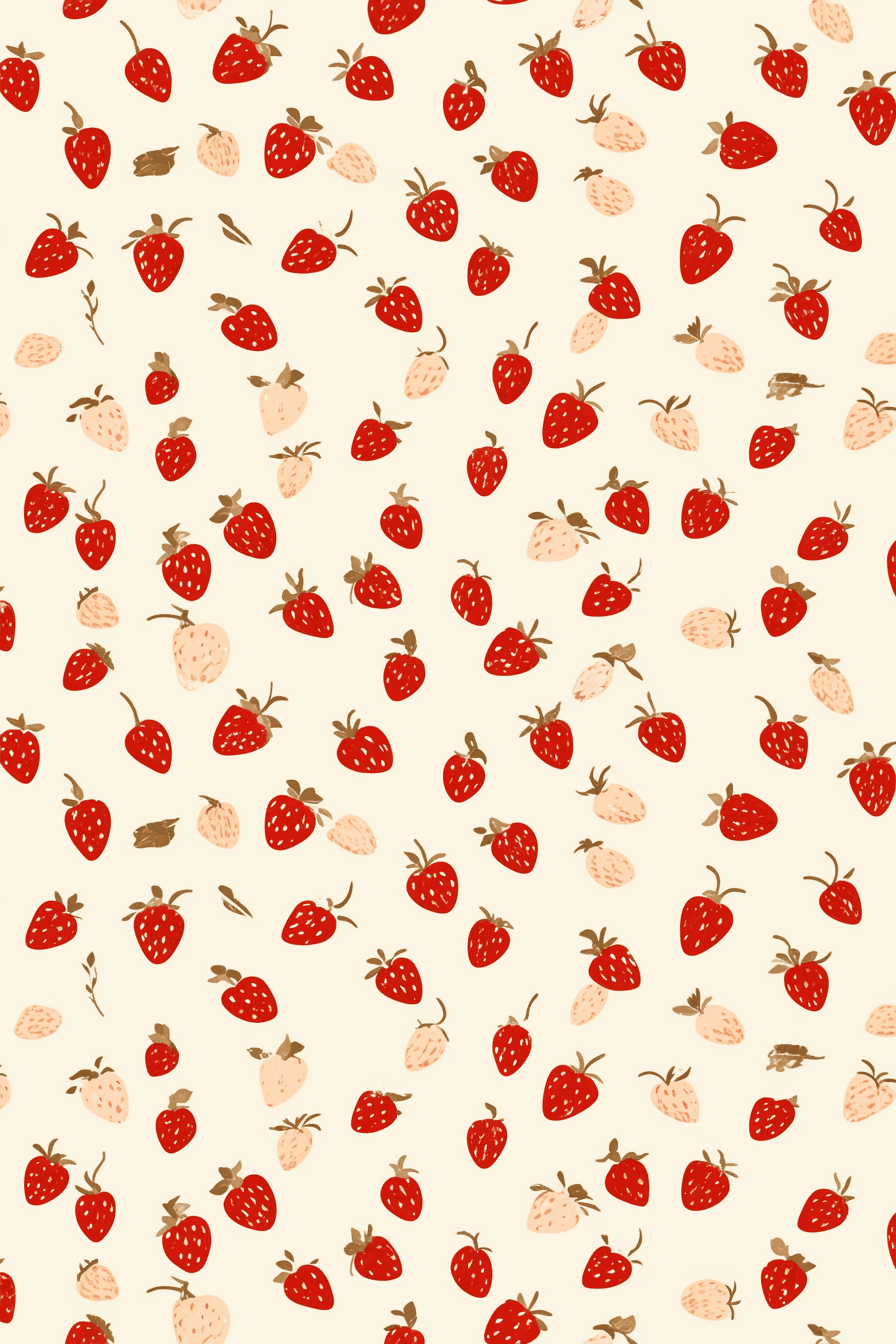 Fresh Strawberry original repeating artwork