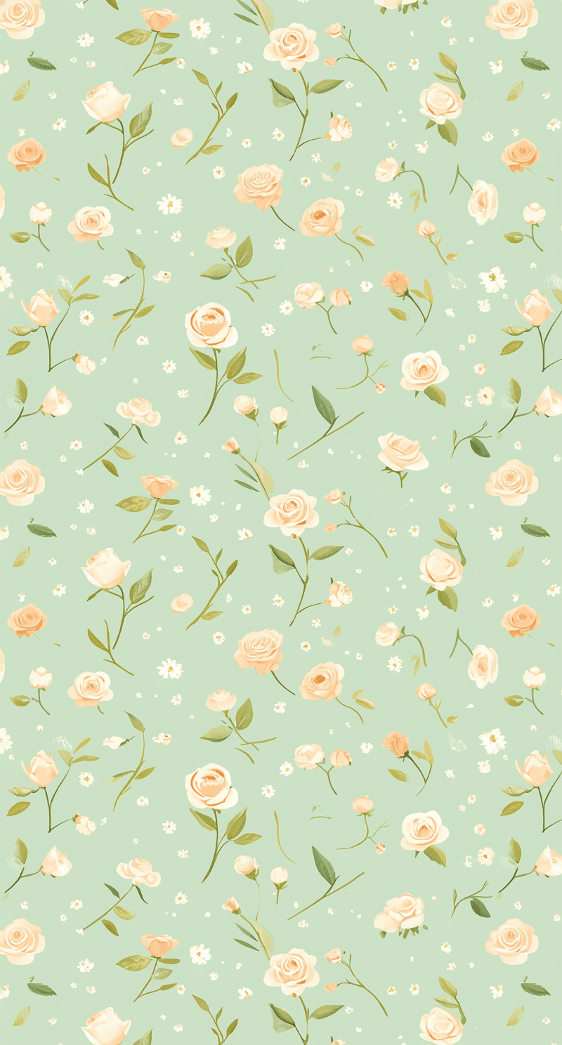 Fresh Bloom 686 original repeating artwork