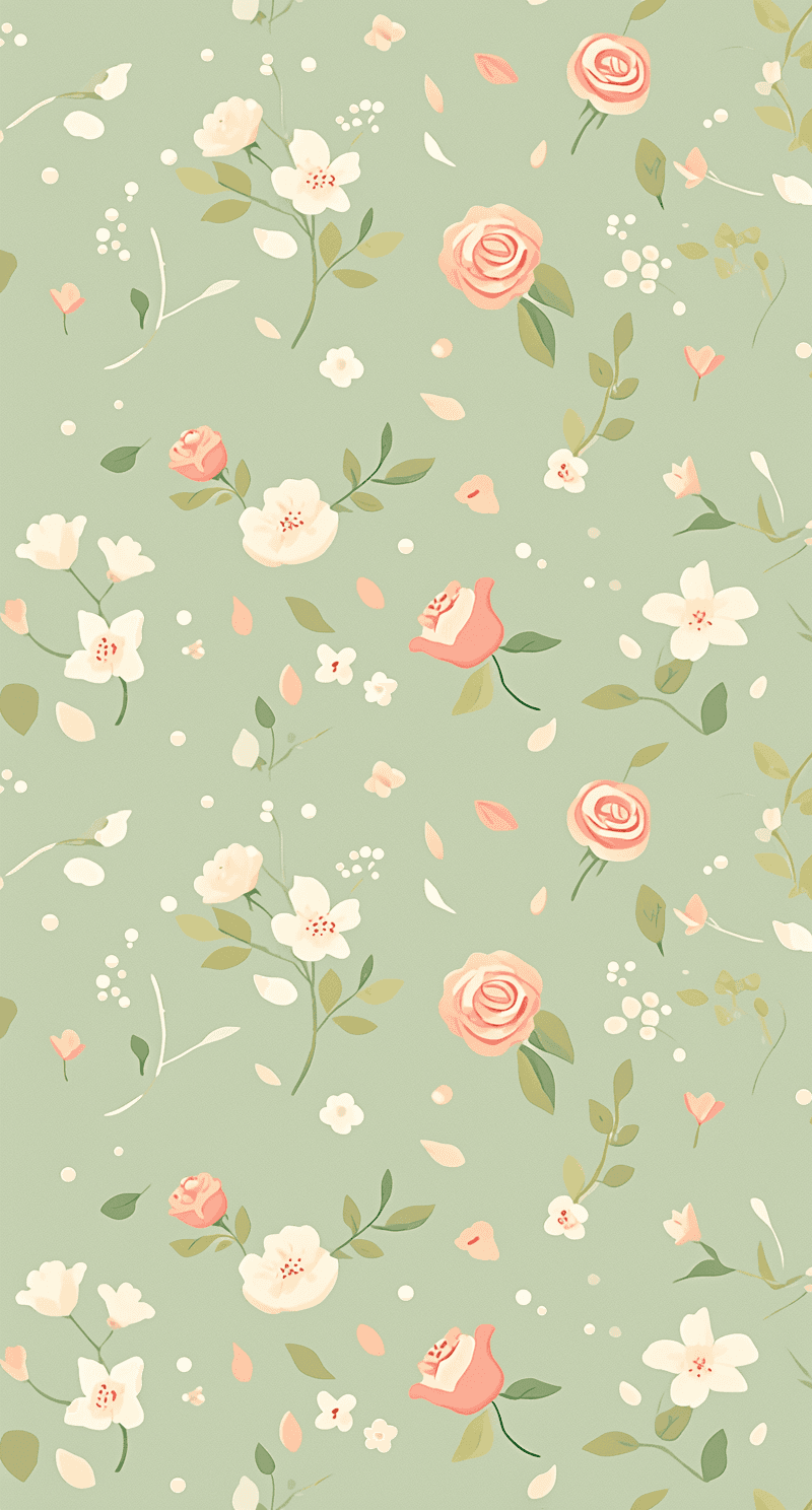 Fresh Bloom 505 original repeating artwork