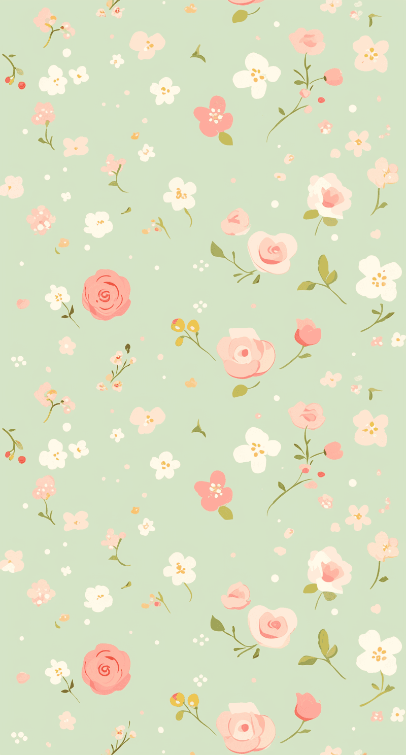 Fresh Bloom 504 original repeating artwork