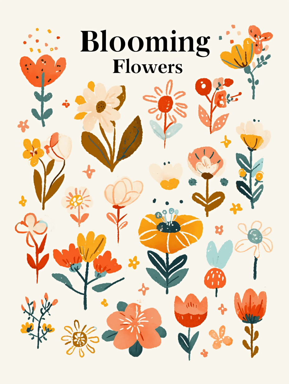 Fresh Bloom 657 original repeating artwork