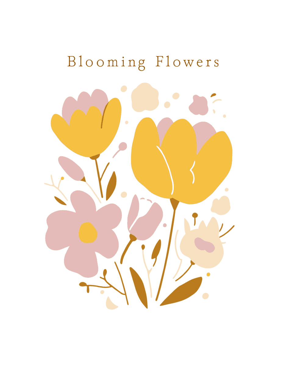 Fresh Bloom 347 original repeating artwork
