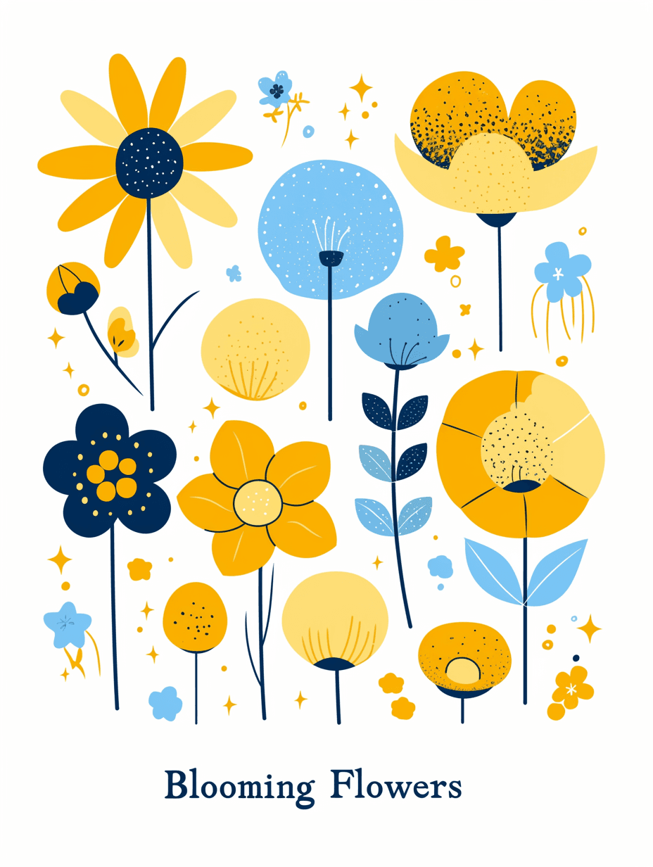 Fresh Bloom 656 original repeating artwork