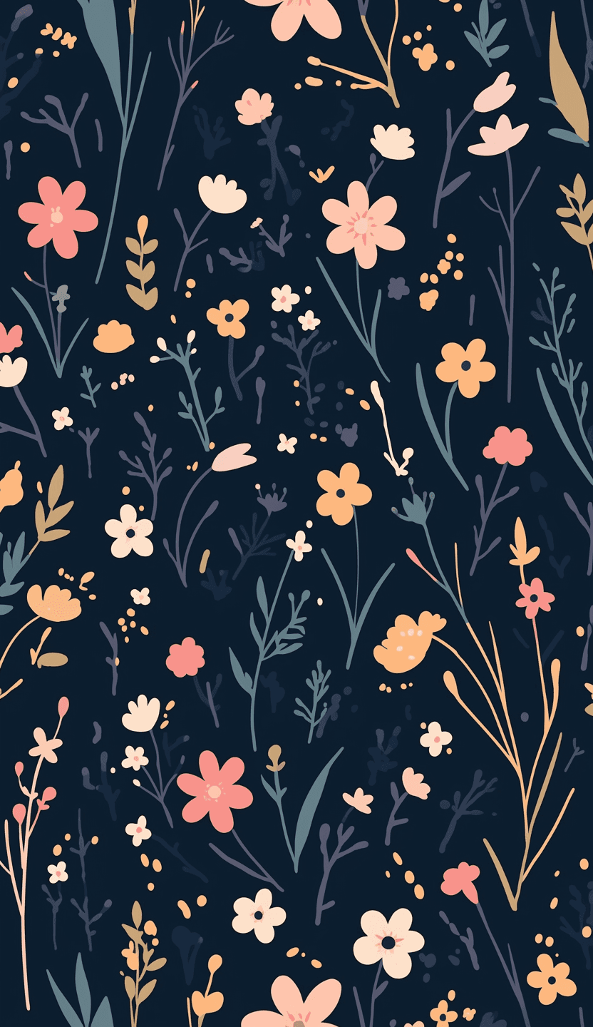 Fresh Bloom 655 original repeating artwork