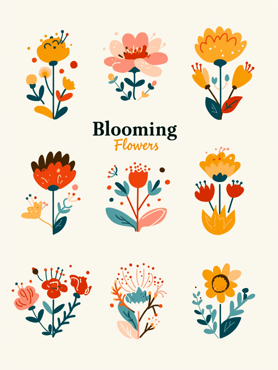 Fresh Bloom 603 original repeating artwork
