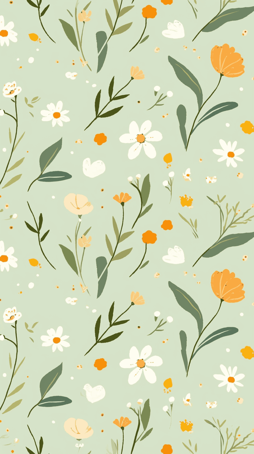 Fresh Bloom 041 original repeating artwork