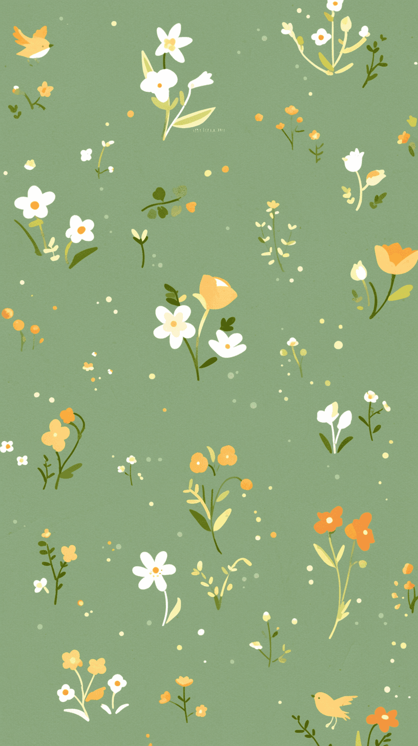 Fresh Bloom 107 original repeating artwork