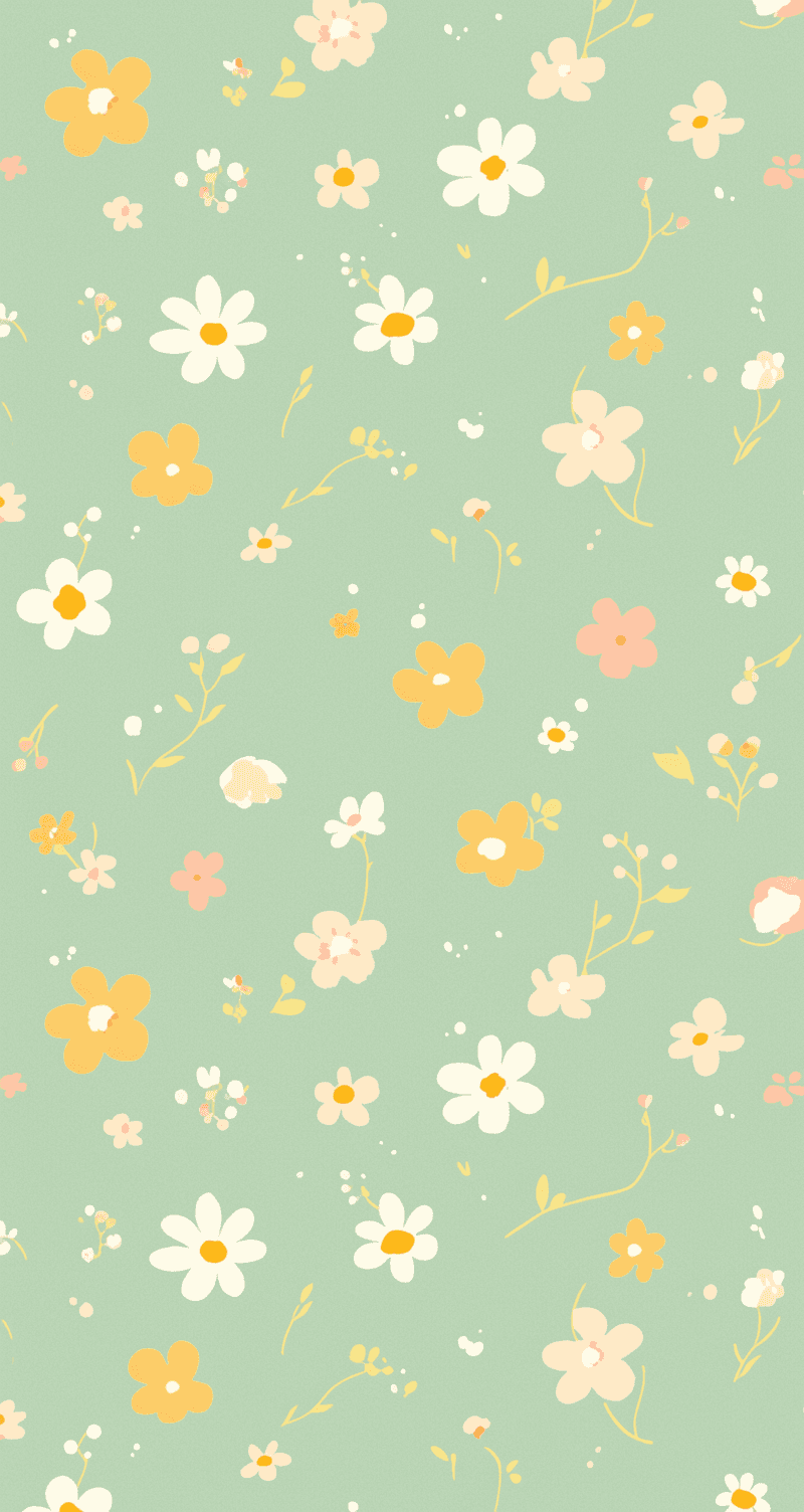 Fresh Bloom Avenue original repeating artwork