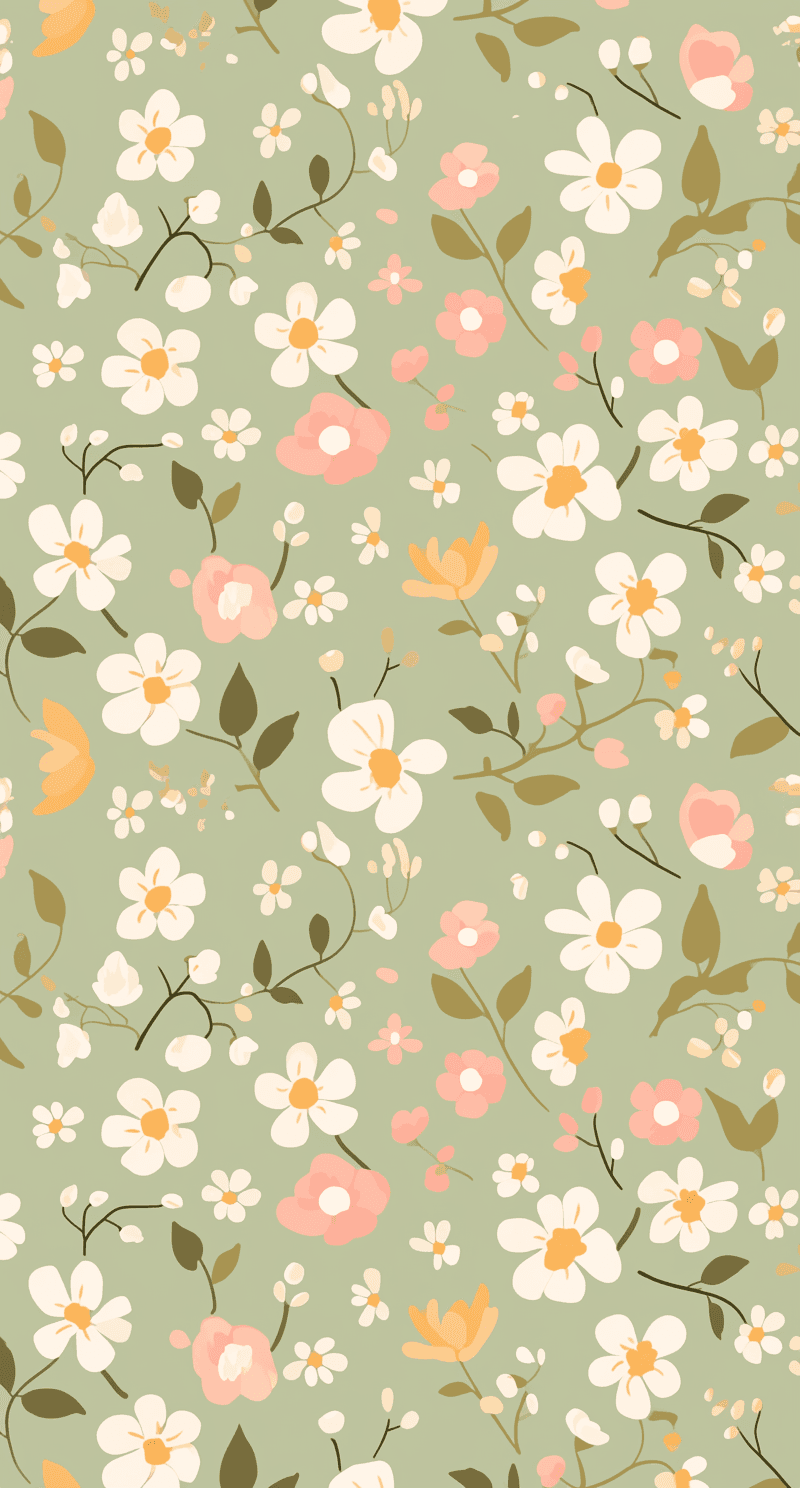 Fresh Bloom 227 original repeating artwork