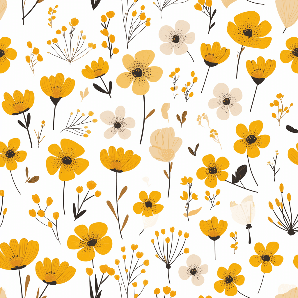 Fresh Bloom 652 original repeating artwork