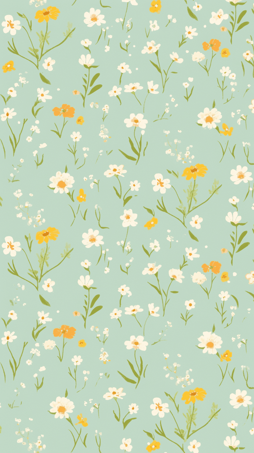 Fresh Bloom 632 original repeating artwork