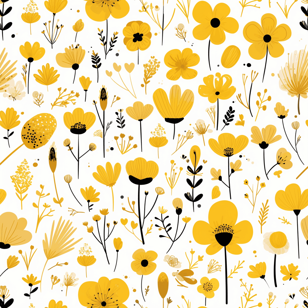 Fresh Bloom 498 original repeating artwork