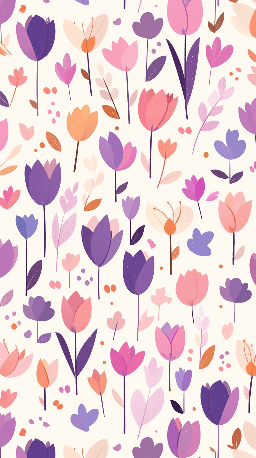 Fresh Bloom Carnival original repeating artwork