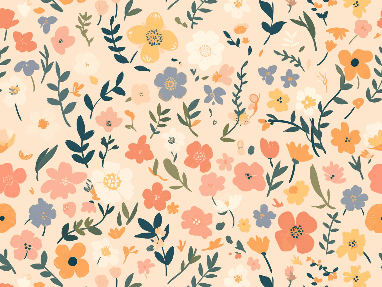Fresh Bloom 545 original repeating artwork