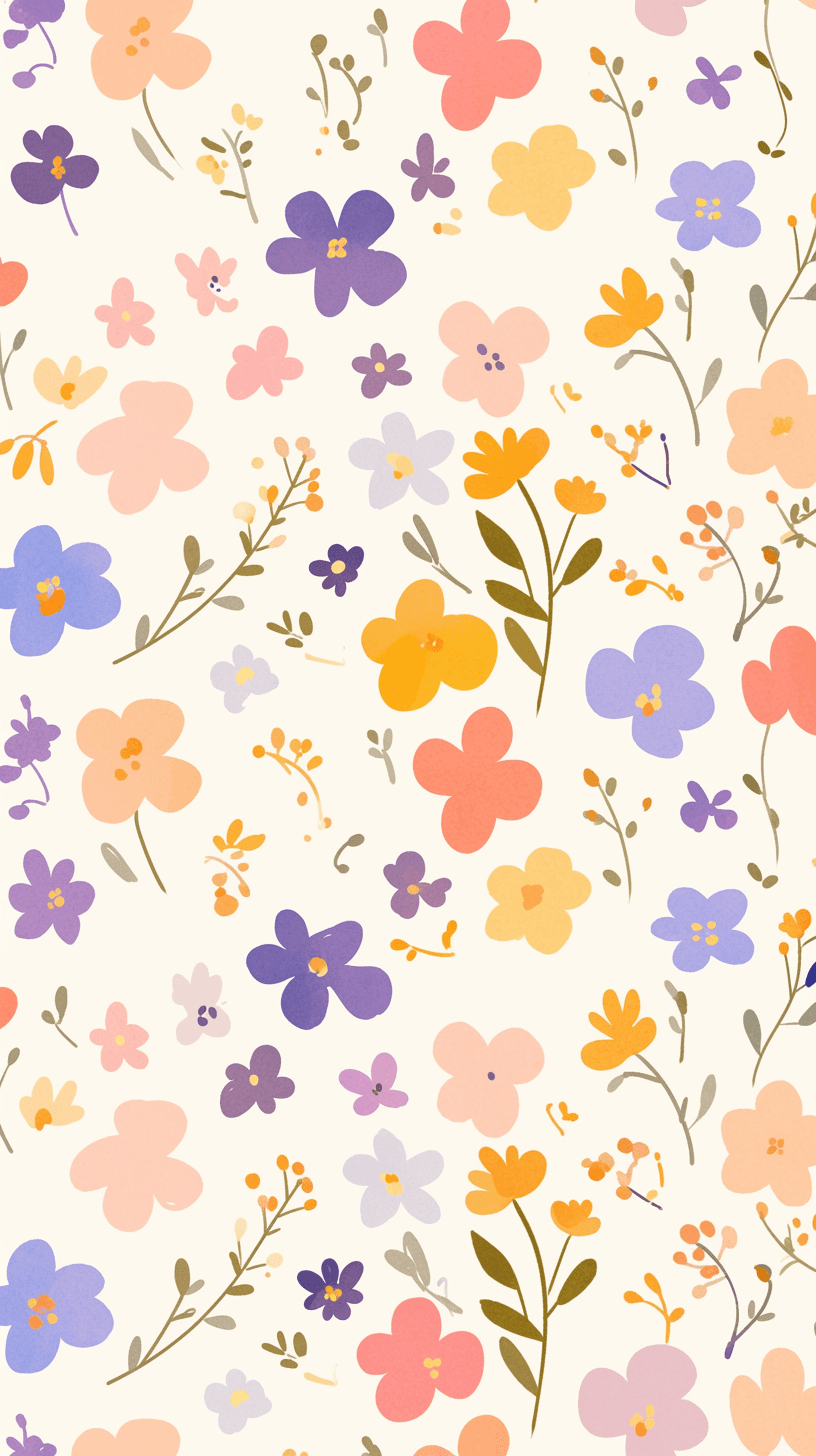 Fresh Bloom 007 original repeating artwork