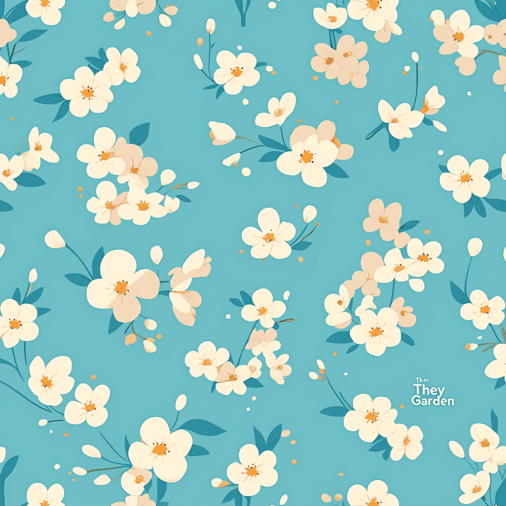 Fresh Bloom 274 original repeating artwork