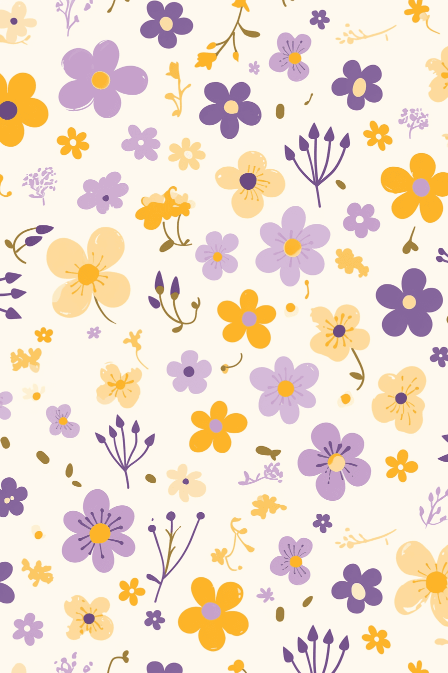 Fresh Bloom 434 original repeating artwork