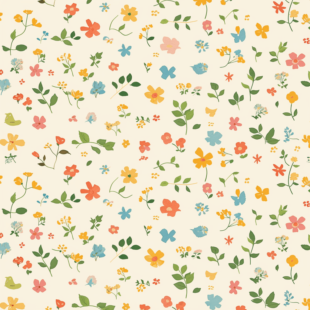 Fresh Bloom 496 original repeating artwork