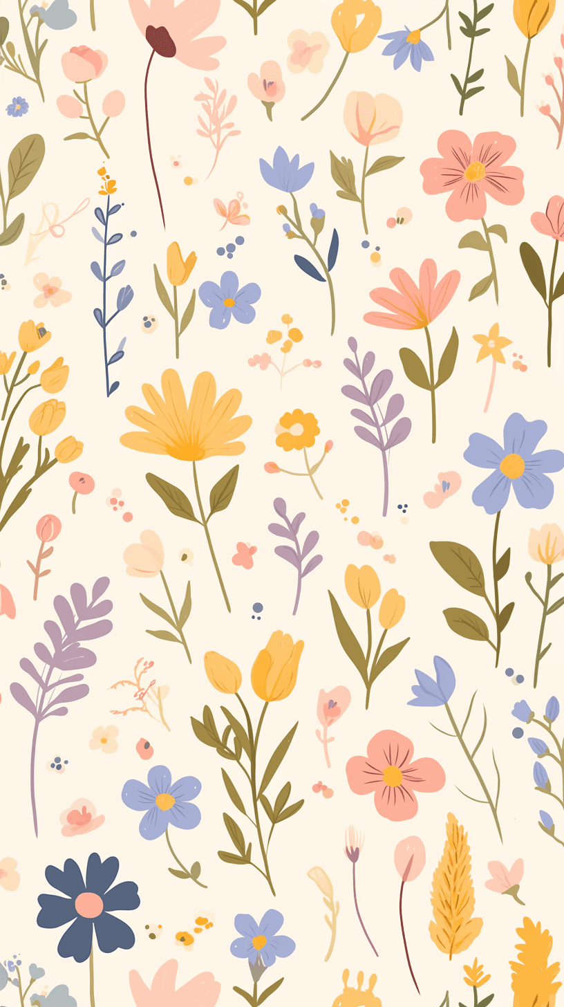 Fresh Bloom Rest original repeating artwork