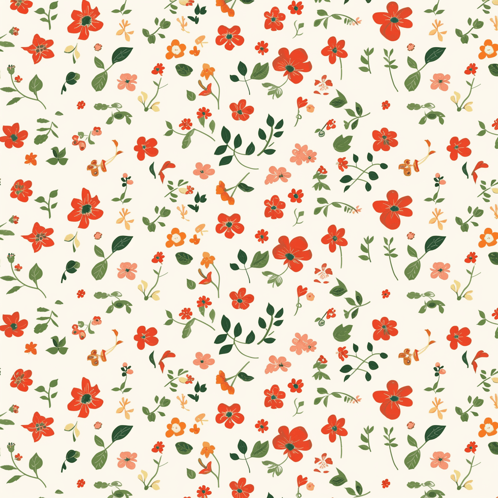 Fresh Bloom 205 original repeating artwork