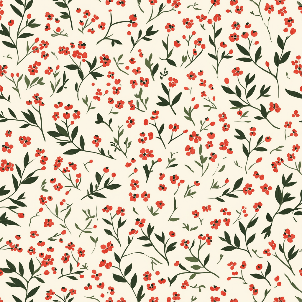 Fresh Bloom 494 original repeating artwork