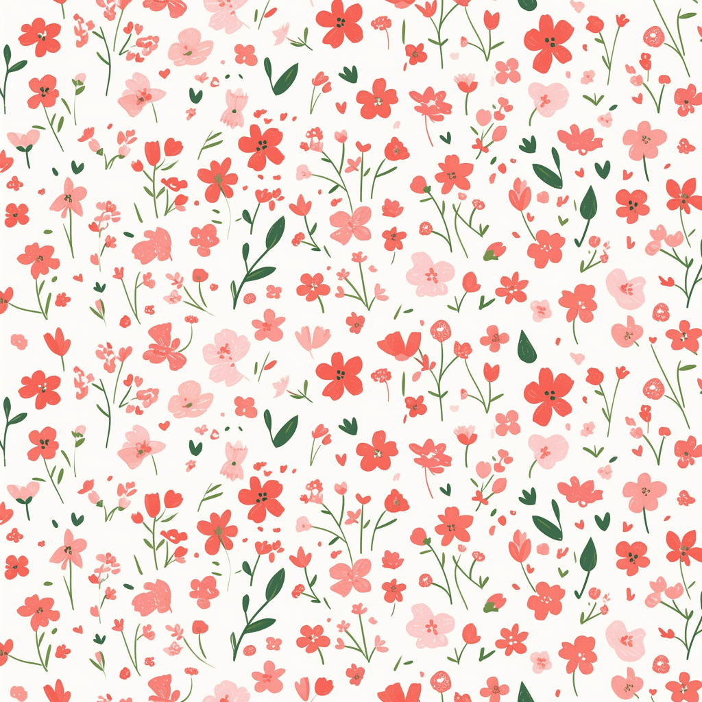 Fresh Bloom 492 original repeating artwork
