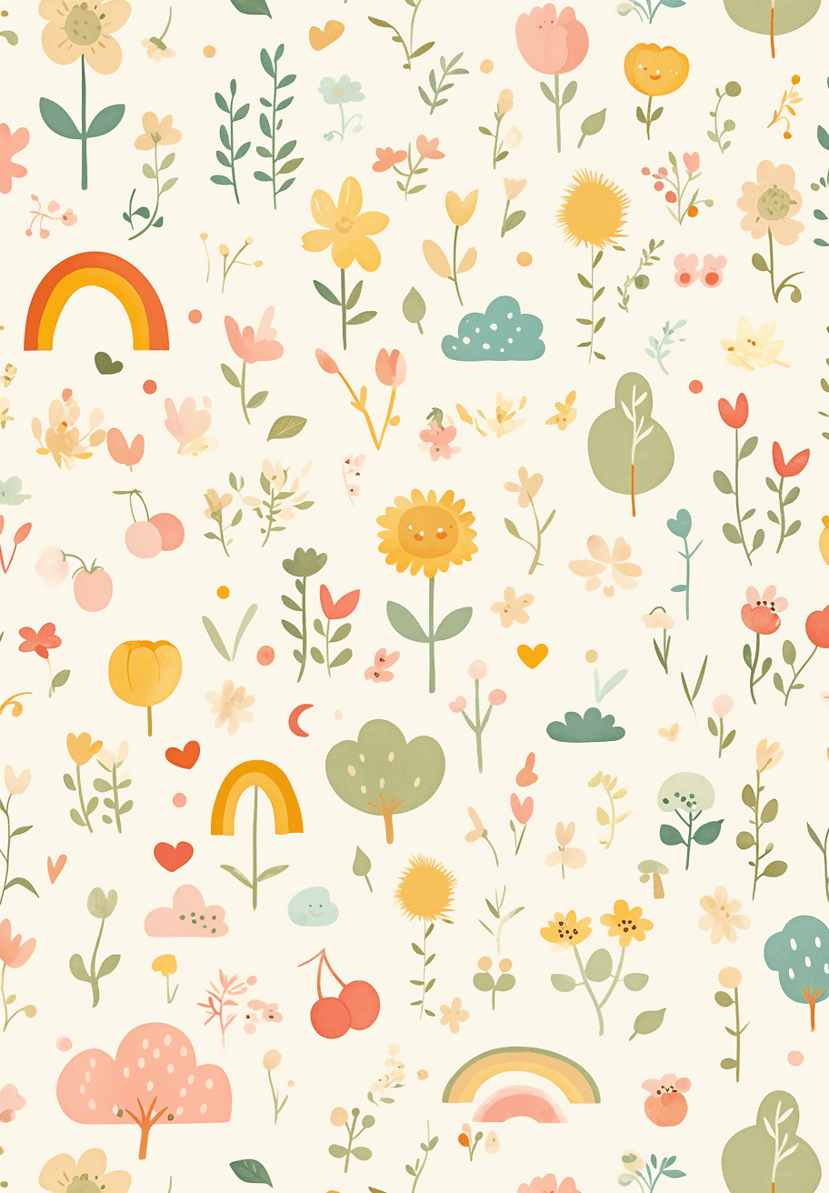 Fresh Bloom 104 original repeating artwork