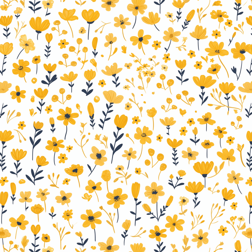Fresh Bloom 491 original repeating artwork