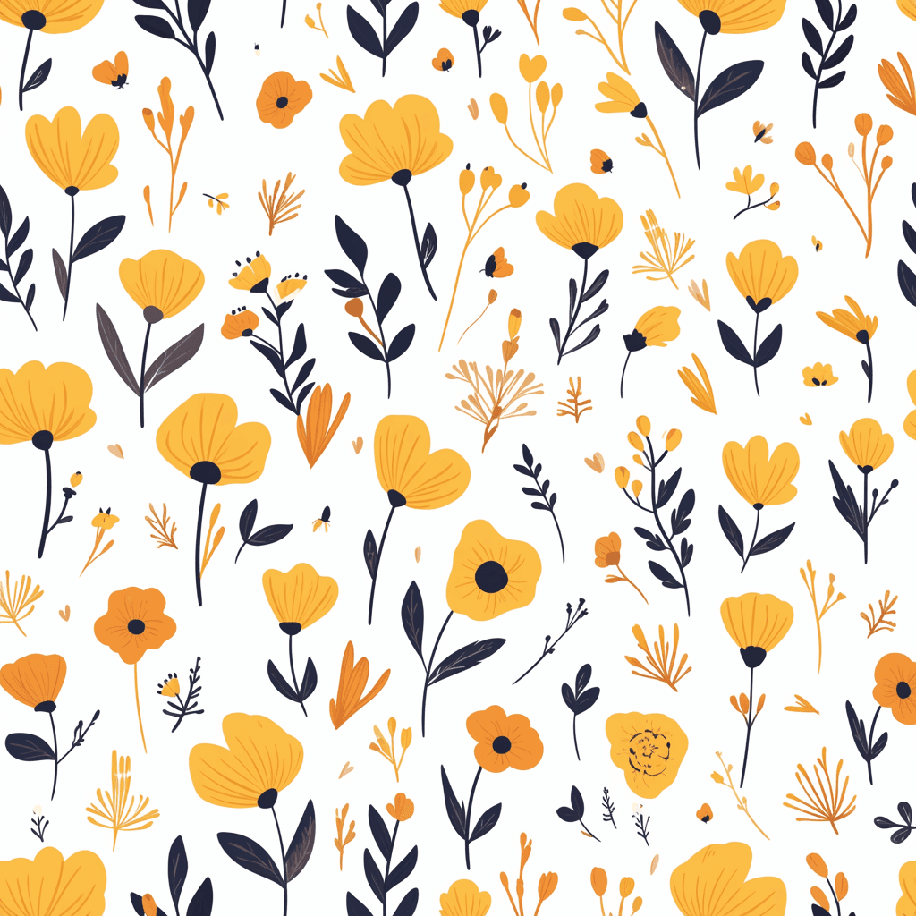 Fresh Bloom 617 original repeating artwork