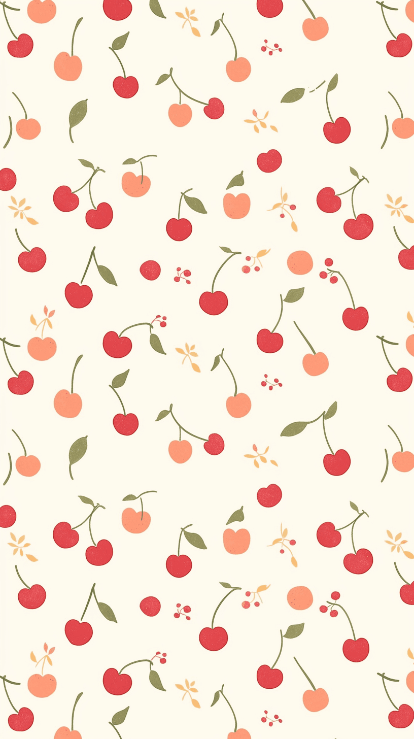 Fresh Fruit Groove original repeating artwork