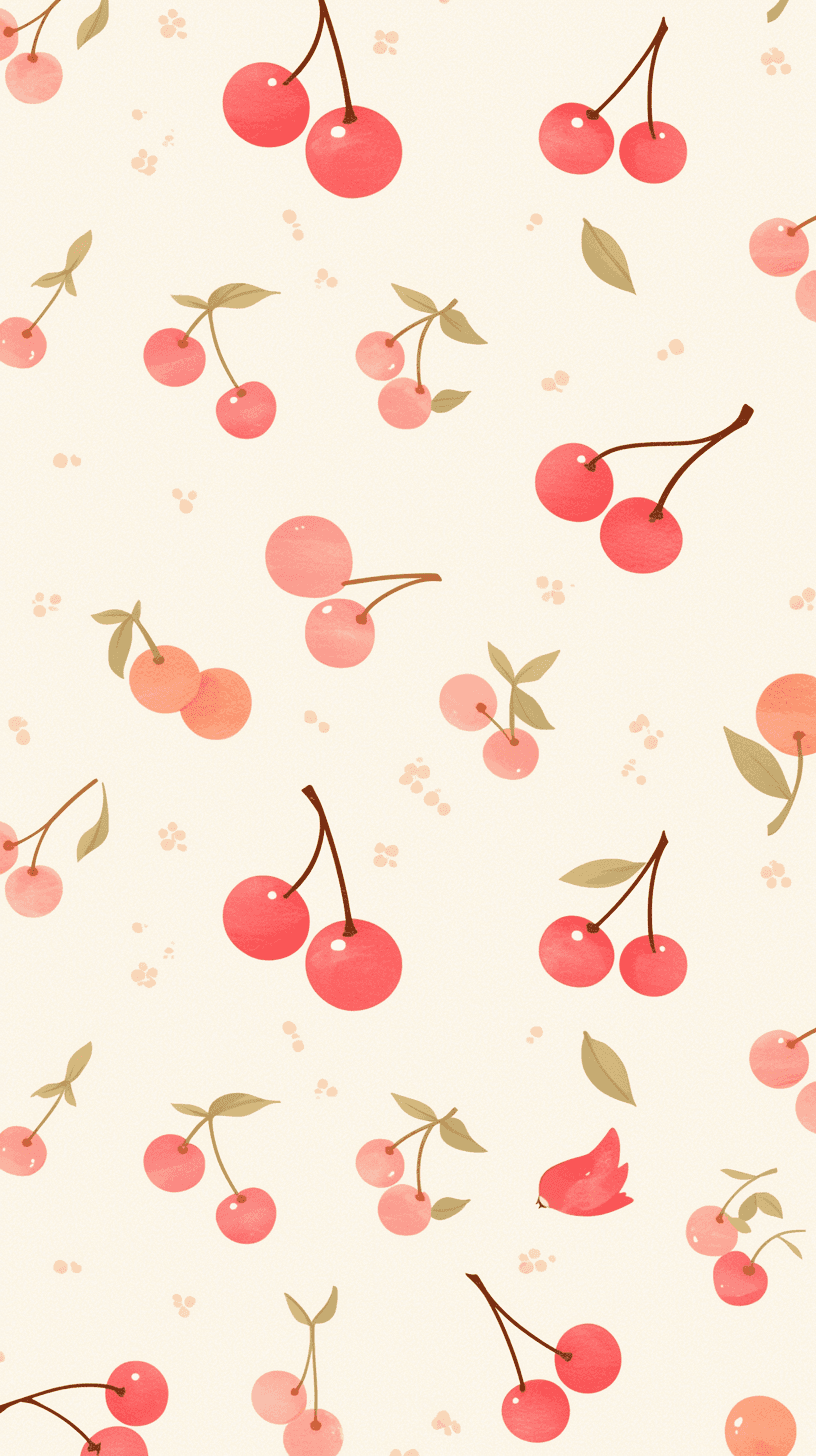 Fresh Fruit Show original repeating artwork