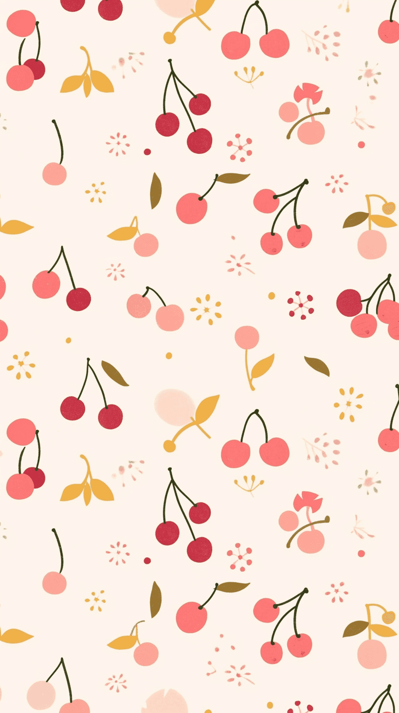 Fresh Fruit Tribe original repeating artwork