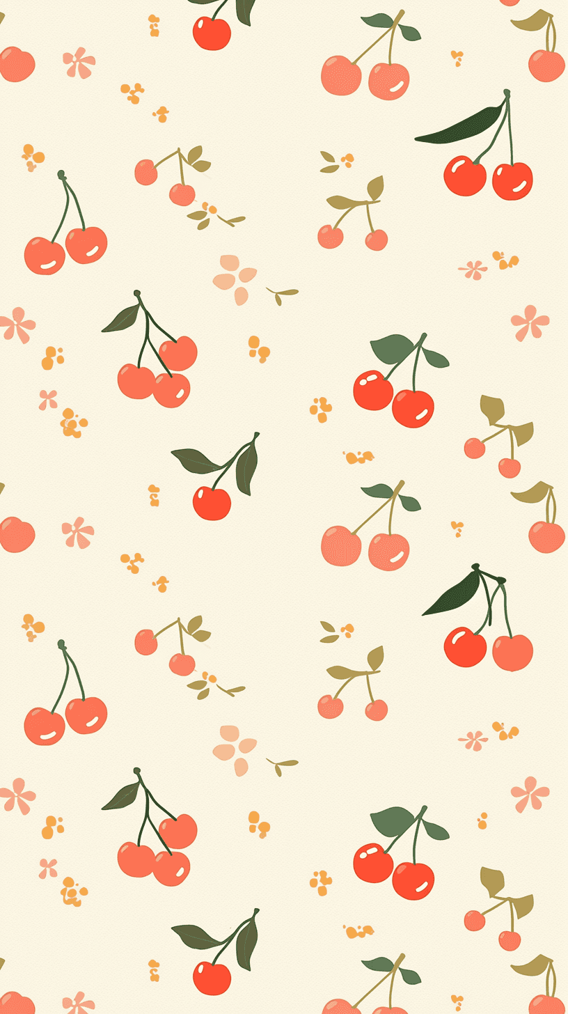 Fresh Fruit Pop original repeating artwork