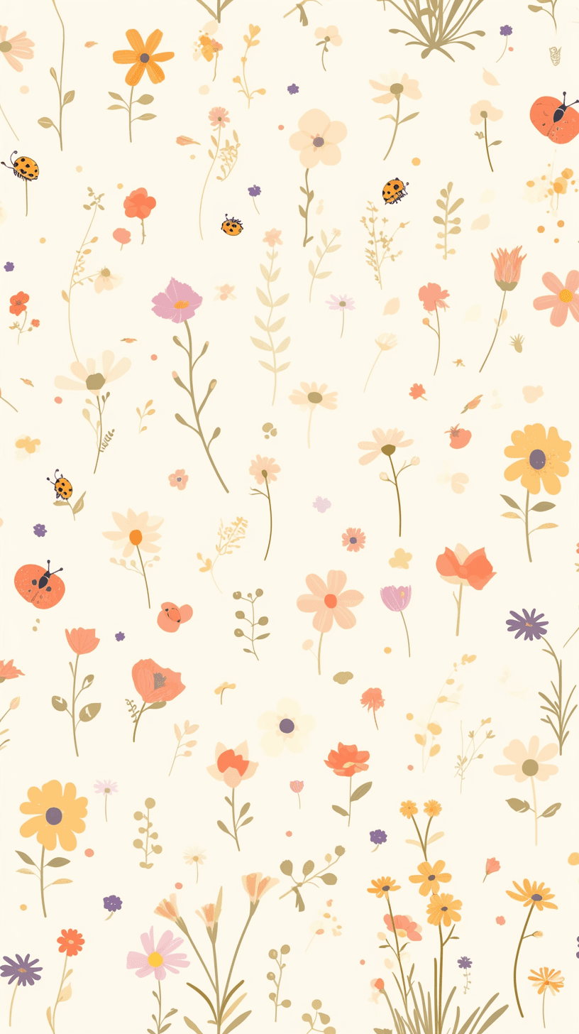 Fresh Bloom 489 original repeating artwork