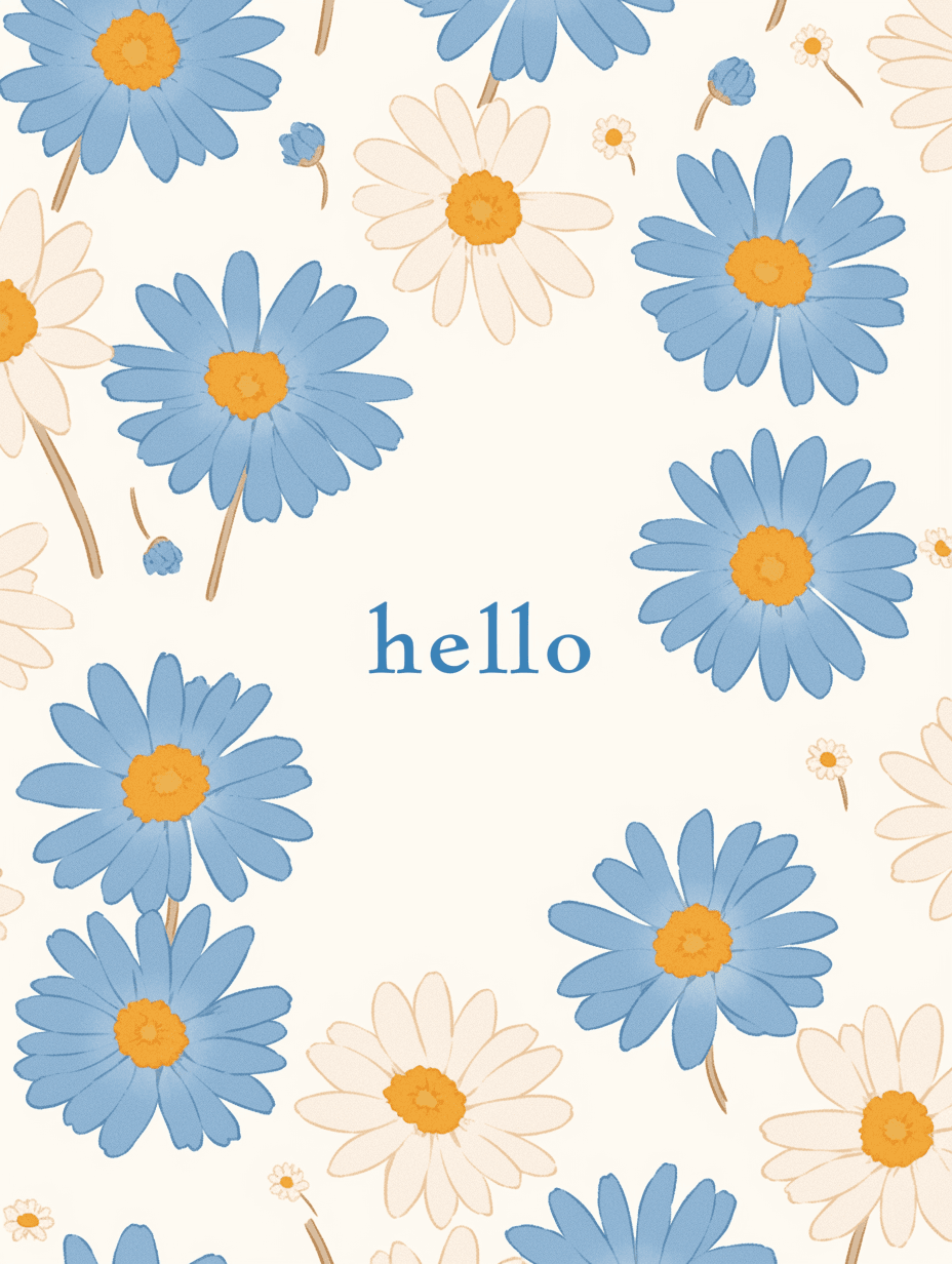 Fresh Bloom 638 original repeating artwork