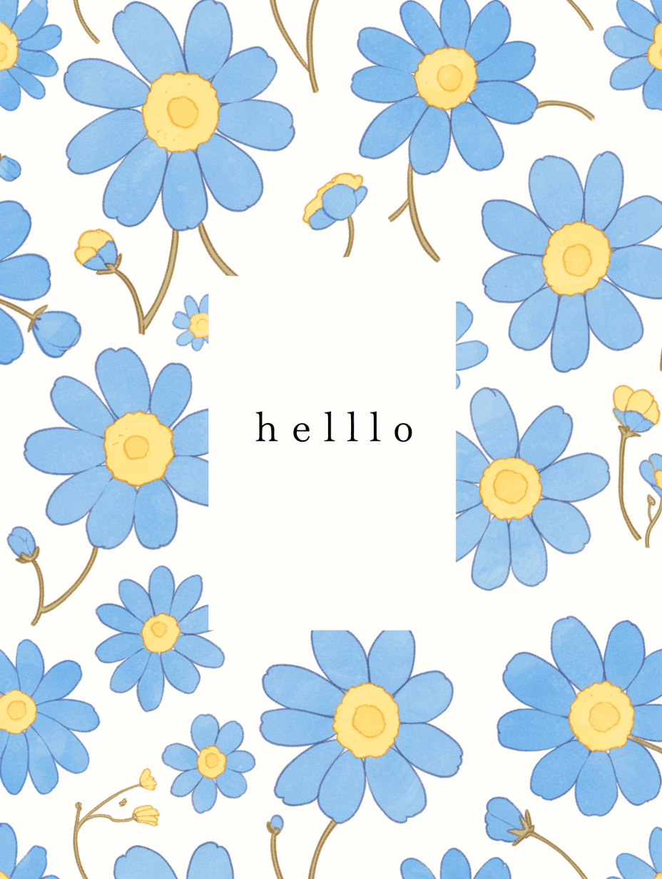 Fresh Bloom 703 original repeating artwork