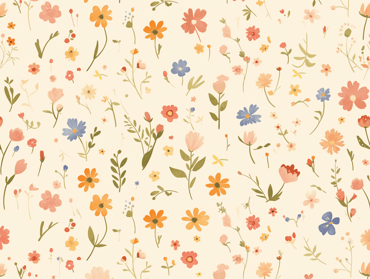 Fresh Bloom 485 original repeating artwork