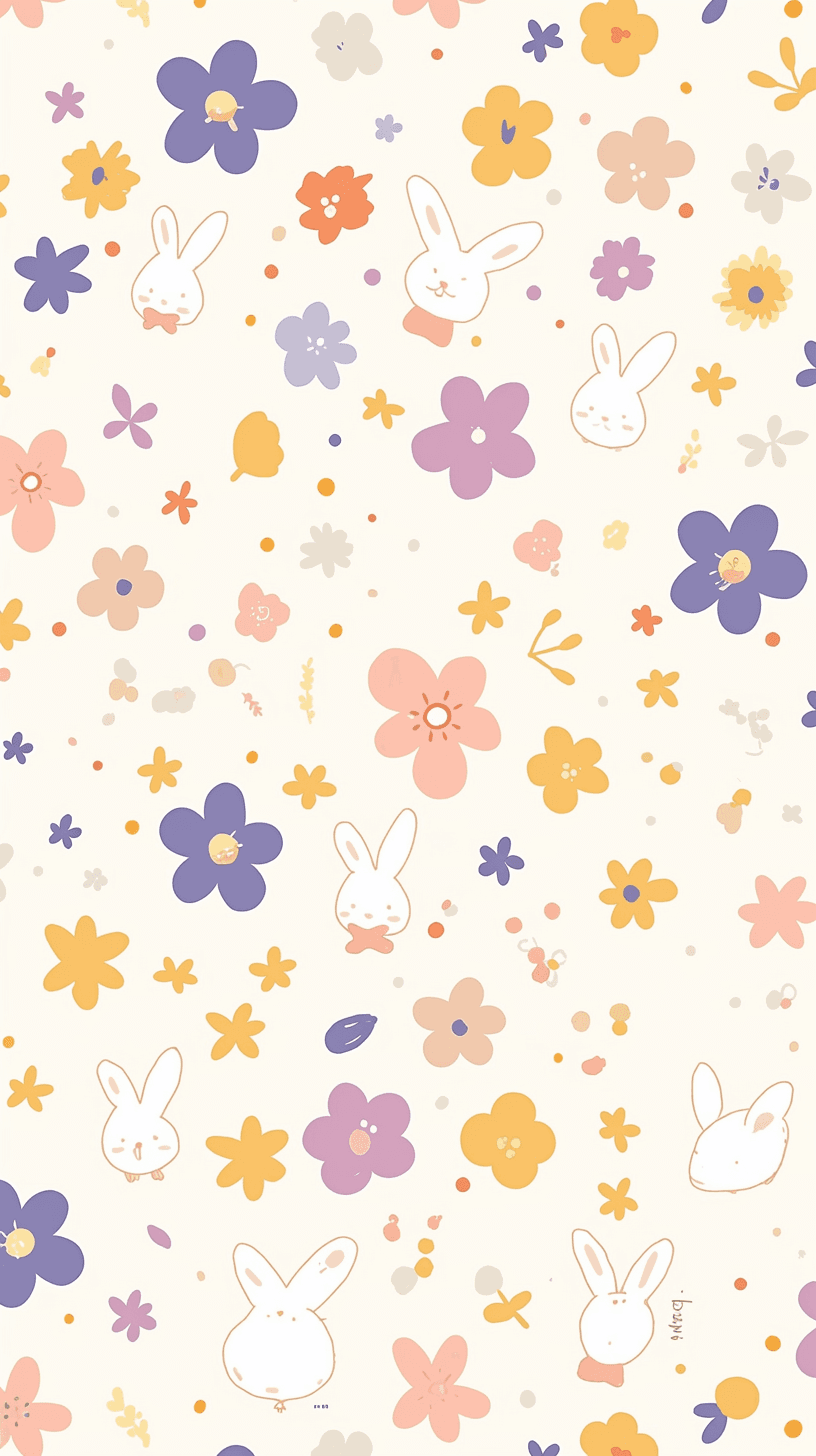 Fresh Bloom Jam original repeating artwork