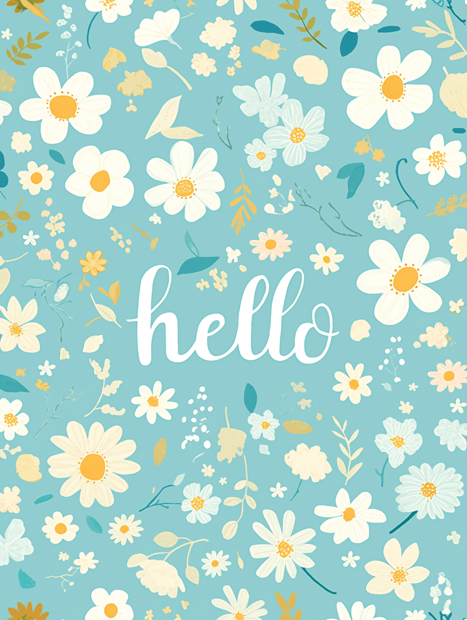 Fresh Bloom 443 original repeating artwork