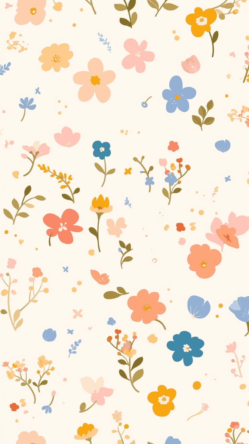 Fresh Bloom Bop original repeating artwork