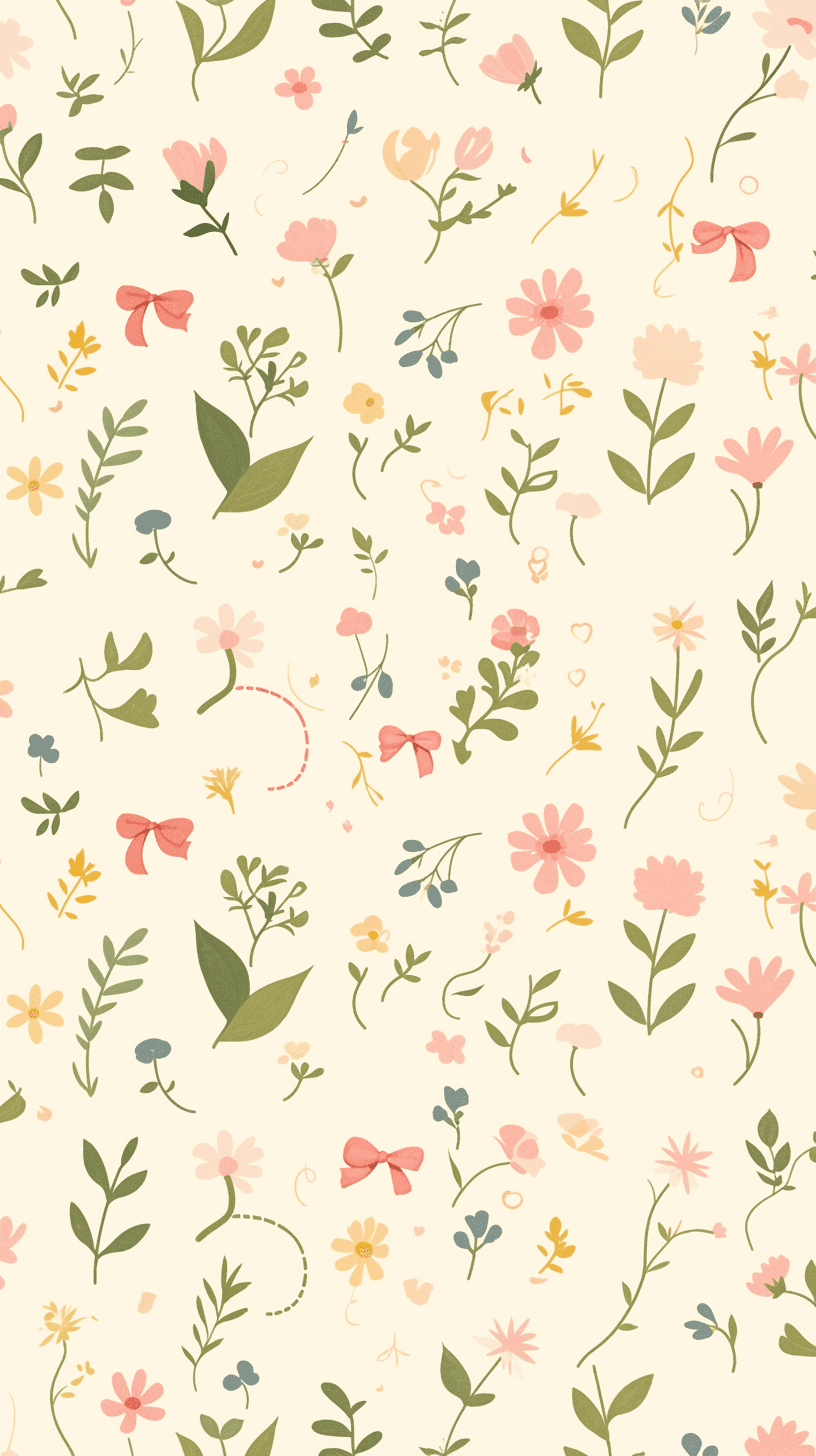 Fresh Bloom Wander original repeating artwork