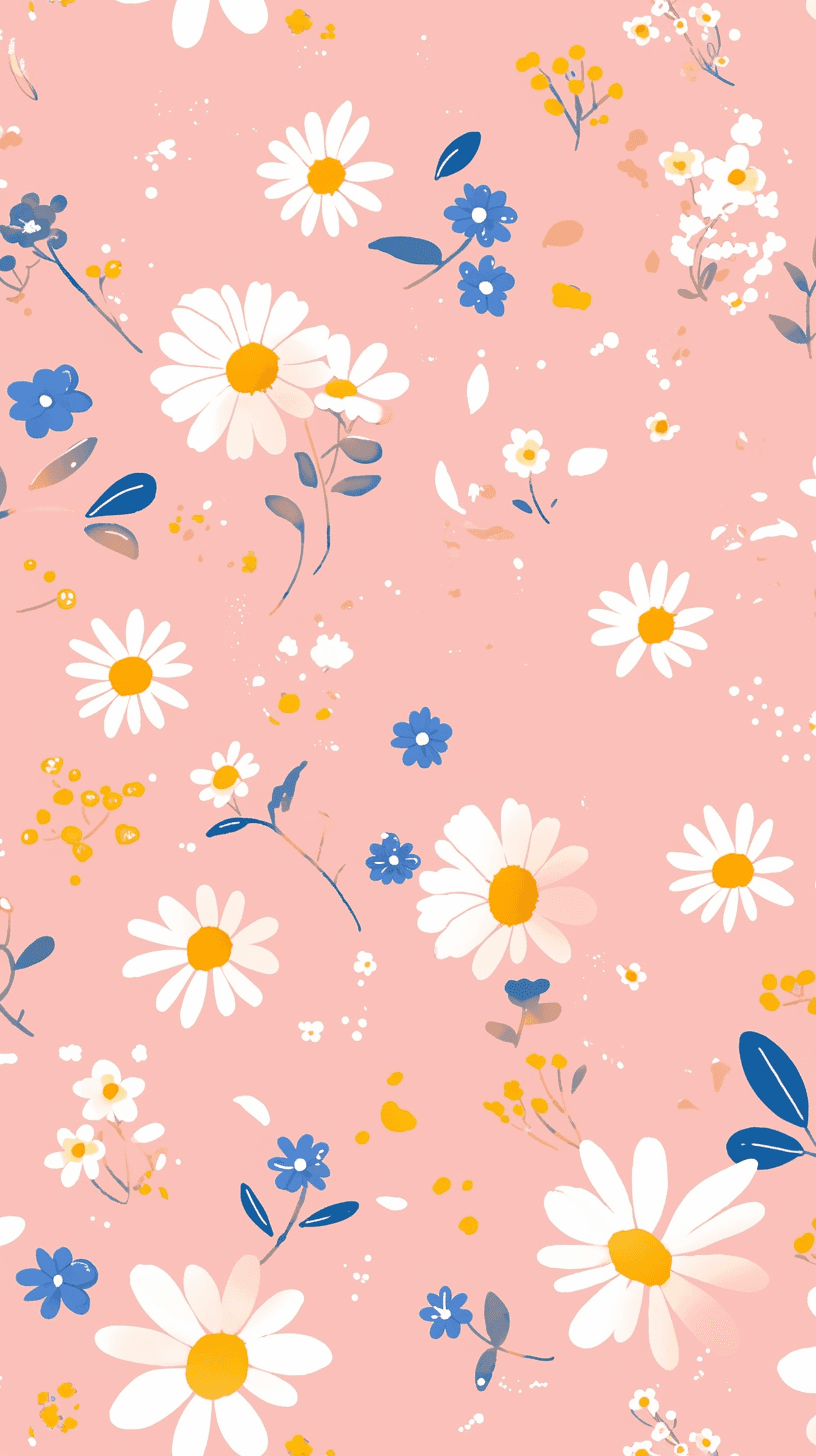 Fresh Bloom Team original repeating artwork